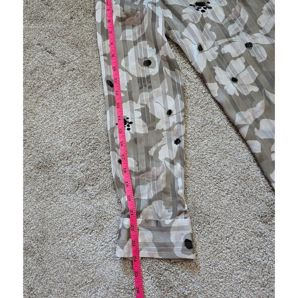 Banana republic long sleeve floral blouse flowy airy M - Picture 10 of 11